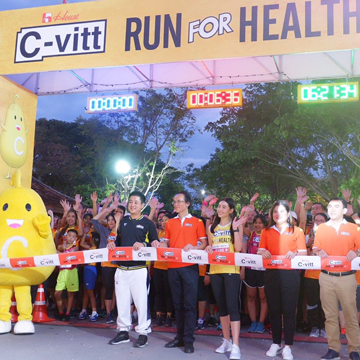 The 4th C-vitt Run For Health, To Boost Health And Build Immunity with happiness